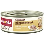 Aktuelles animonda Carny Fine Fillets Adult Hühnchenbrust in Sauce 60 g Angebot bei Zookauf in Bremen ab 0,89 €
