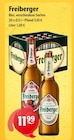 Bier im Angebot bei Getränke Hoffmann in Spremberg Bier Angebote von Freiberger bei Getränke Hoffmann Spremberg für 11,99 €