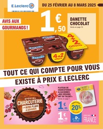 Prospectus Supermarchés de E.Leclerc à Meursac: "TOUT CE QUI COMPTE POUR VOUS EXISTE À PRIX E.LECLERC", 48 pages, 25/02/2025 - 08/03/2025