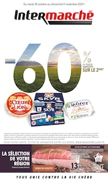 Prospectus Supermarchés Intermarché Express en cours, -60% DE REMISE IMMÉDIATE SUR LE 2ÈME, 16 pages, 28/10/2025 - 09/11/2025 Catalogue Supermarchés Intermarché Express en cours à Nice et alentours, -60% DE REMISE IMMÉDIATE SUR LE 2ÈME, 16 pages, 28/10/2025 - 09/11/2025