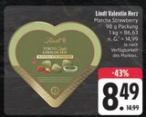 Valentin Herz Matcha Strawberry von Lindt im aktuellen E center Prospekt für 8,49 €