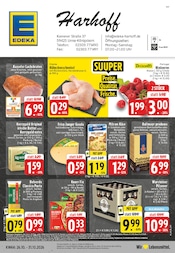Hähnchen im EDEKA Prospekt in Kamen Aktueller EDEKA Prospekt mit Hähnchen, "Aktuelle Angebote", Seite 1