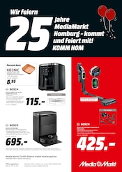 Aktueller MediaMarkt Saturn Elektromärkte Prospekt in Zweibrücken und Umgebung, "Wir feiern 25 Jahre MediaMarkt Homburg" mit 1 Seite, 23.04.2026 - 29.04.2026
