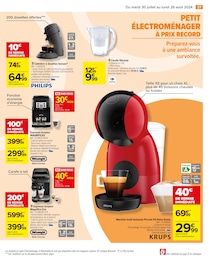 Offre Nescafé dans le catalogue Carrefour du moment à la page 39