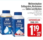 Schlagrahm von Weihenstephan für 1,19 € bei EDEKA im Angebot Schlagrahm von Weihenstephan im aktuellen EDEKA Prospekt