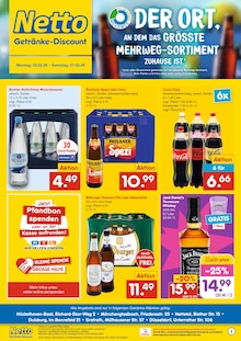 Aktueller Netto Marken-Discount Prospekt (Grefrath, 6 Seiten zum blättern Netto Marken-Discount Prospekt DER ORT, AN DEM DU IMMER AUSGEZEICHNETE PREISE FINDEST. mit 6 Seiten