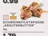 Schweinefiletspiesse Kräuterbutter im Angebot bei E center in Dinslaken Schweinefiletspiesse Kräuterbutter Angebote bei E center Dinslaken für 0,99 €