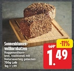 Sonnenblumenvollkornbatzen für 1,49 € bei EDEKA im Angebot Sonnenblumenvollkornbatzen im aktuellen EDEKA Prospekt