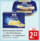 Butter Angebote von Weihenstephan bei E center Heilbronn für 2,22 €