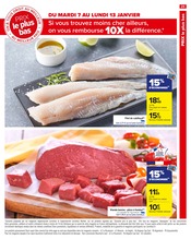 Viande Angebote im Prospekt "NOUVELLE ANNÉE MEILLEURE PROMO" von Carrefour auf Seite 27