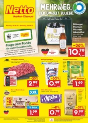Fleisch im Netto Marken-Discount Prospekt in Homburg Aktueller Netto Marken-Discount Prospekt mit Fleisch, "Aktuelle Angebote", Seite 3