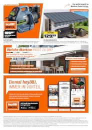 Markise Angebot im aktuellen OBI Prospekt auf Seite 24