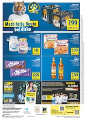 Pizza im diska Prospekt in Freiberg Aktueller diska Prospekt mit Pizza, "alles an deinem ort.", Seite 12