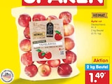 Äpfel rot Angebote von Heimat bei Netto Marken-Discount Jena für 1,49 €