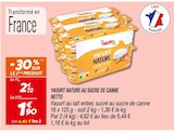 Yaourt nature au sucre de canne - Netto dans le catalogue Netto