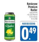 Premium Radler Angebote von Ratskrone bei EDEKA Weißenburg für 0,49 €