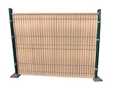 Brico Dépôt Geispolsheim - Promo Kit PVC effet bois chêne pour clôture métallique 1,53 x 2 m Promo Kit PVC effet bois chêne pour clôture métallique 1,53 x 2 m à 39,90 € dans le catalogue Brico Dépôt à Geispolsheim