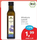 Leinöl von Alnatura für 1,99 € bei budni im Angebot Leinöl von Alnatura im aktuellen budni Prospekt
