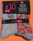 Lot de 10 paires de chaussettes pour enfant en promo chez Netto Montpellier à 4,99 €