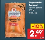 Teewurst im Angebot bei Netto Marken-Discount in Celle Teewurst Angebote von Rügenwalder bei Netto Marken-Discount Celle für 2,49 €