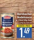Nudelsauce von Bernbacher im aktuellen EDEKA Prospekt für 1,49 €