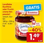 Konfitüre oder Fruchtcreme fein passiert von Landliebe im aktuellen Netto Marken-Discount Prospekt für 1,49 €