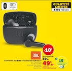 Écouteurs intra-auriculaires sans fil - JBL - Super U à Villeurbanne Écouteurs intra-auriculaires sans fil - JBL en promo chez Super U Villeurbanne à 49,99 €