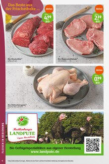 Biofleisch im tegut Prospekt "tegut… gute Lebensmittel" mit 24 Seiten (München)