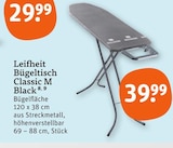 Bügeltisch Classic M Black im Angebot bei tegut in München Bügeltisch Classic M Black Angebote von Leifheit bei tegut München für 29,99 €