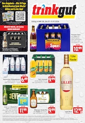 Bier im Trinkgut Prospekt in Backnang Aktueller Trinkgut Prospekt mit Bier, "Aktuelle Angebote", Seite 1
