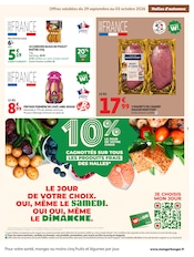 Promos Magret De Canard dans le catalogue "LES HALLES d'automne" de Auchan Supermarché Magret De Canard en promo dans le catalogue Auchan Supermarché à la page 5