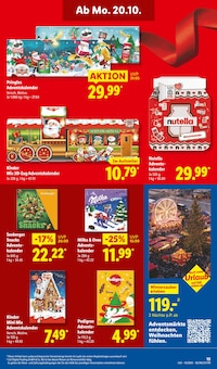 Nutella im aktuellen Lidl Prospekt (Wismar) Nutella im Lidl Prospekt "LIDL LOHNT SICH" mit 69 Seiten (Wismar)