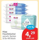 Feuchttücher von Hipp für 4,29 € bei budni im Angebot Feuchttücher von Hipp im aktuellen budni Prospekt