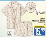 Damen Musselin-Shorty Set im Angebot bei EDEKA in Augsburg Damen Musselin-Shorty Set Angebote von by Louise bei EDEKA Augsburg für 15,99 €
