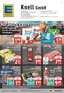 Aktueller EDEKA Prospekt für Dormagen mit  Seiten