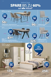 Aktueller JYSK Prospekt mit Esstisch, "SPARE BIS ZU 60%", Seite 3