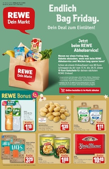 Aktueller REWE Wesselburen Prospekt "Dein Markt" mit 34 Seiten