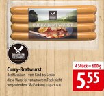 Qualitäts Fleischerei Curry-Bratwurst Angebote bei famila Nordost Gifhorn für 5,55 €