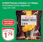 Aktuelle Kartoffeln Angebote bei GLOBUS in Trier Aktuelles Pommes Angebot bei GLOBUS in Trier ab 1,79 €