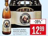 Weißbier Naturtrüb, Alkoholfrei im Angebot bei Marktkauf in Aschaffenburg Weißbier Naturtrüb, Alkoholfrei Angebote von Franziskaner bei Marktkauf Aschaffenburg für 12,99 €