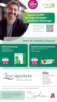 mea - meine apotheke Prospekt der KW 45 "Unsere November-Angebote" Aktueller mea - meine apotheke Prospekt "Unsere November-Angebote" Seite 1 von 4 Seiten