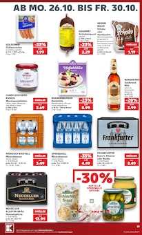 Bier im aktuellen Kaufland Prospekt (Frankfurt (Oder)) Bier im Kaufland Prospekt "Hier bin ich richtig" mit 76 Seiten (Frankfurt (Oder))