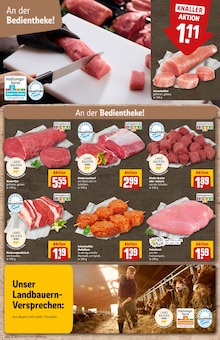 Schweinefilet im REWE Prospekt "Dein Markt" mit 34 Seiten (München)