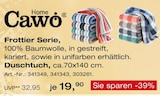 Frottier Serie Duschtuch von Cawö im aktuellen Möbel Inhofer Prospekt für 19,90 €