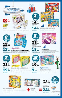 Promotion Coffret Pokémon dans le prospectus Super U, valable du 21/10/2025 au 07/12/2025 Promo Coffret Pokémon dans le catalogue Super U du moment à la page 11