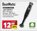 Stabmixer HB-131895.6 Angebote von BestMatic bei Marktkauf Friedrichshafen für 12,99 €
