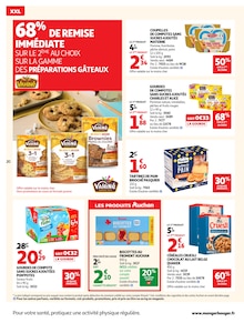 Promotion Nestlé dans le prospectus Auchan Hypermarché, valable du 27/05/2026 au 07/06/2026 Promo Nestlé dans le catalogue Auchan Hypermarché du moment à la page 20