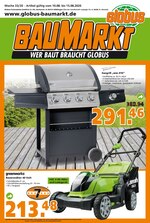 Globus-Baumarkt Prospekt für Blieskastel mit 11 Seiten Globus-Baumarkt Prospekt für Blieskastel: "WER BAUT BRAUCHT GLOBUS", 11 Seiten, 09.08.2020 - 15.08.2020