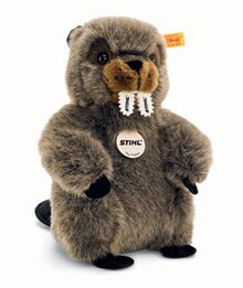 STIHL Bernsbach - BIBER „TIM TIMBER“ by Steiff BIBER „TIM TIMBER“ by Steiff Angebot bei STIHL Bernsbach im Prospekt "Welcher Rasenmäher-Typ sind Sie?"