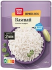 Aktuelles Express Basmati Reis Angebot bei REWE in Duisburg ab 1,11 €